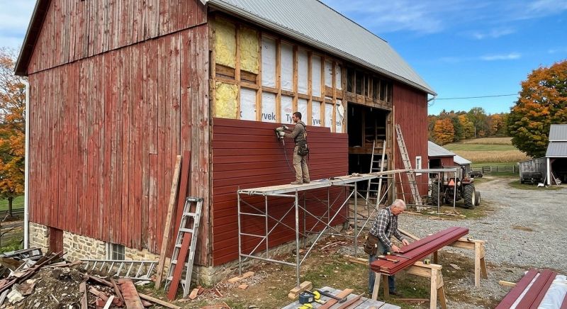 Barn Siding Replacement in Jasper, TN