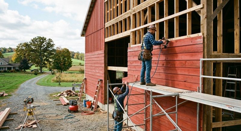 Barn Siding Replacement in Dunlap, TN