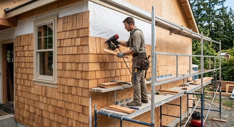 Cedar Siding Installation in Dunlap, TN