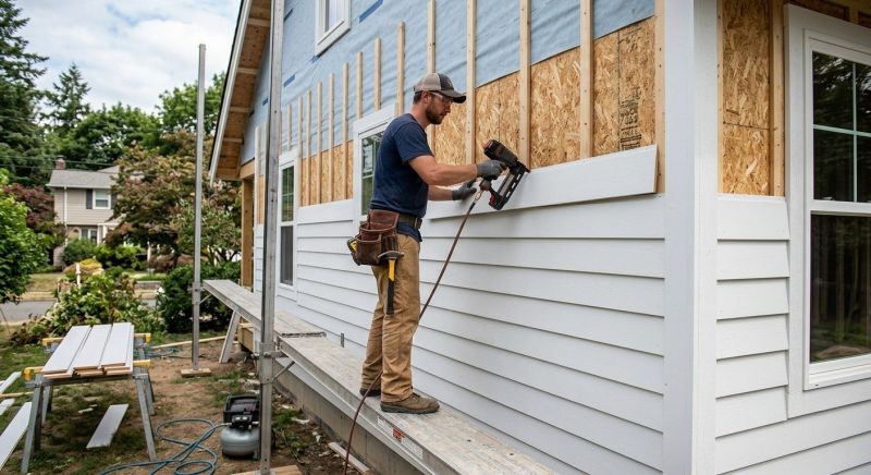 Clapboard Siding Installation in Dunlap, TN
