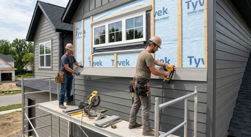 Composite Siding Installation in Hixson, TN