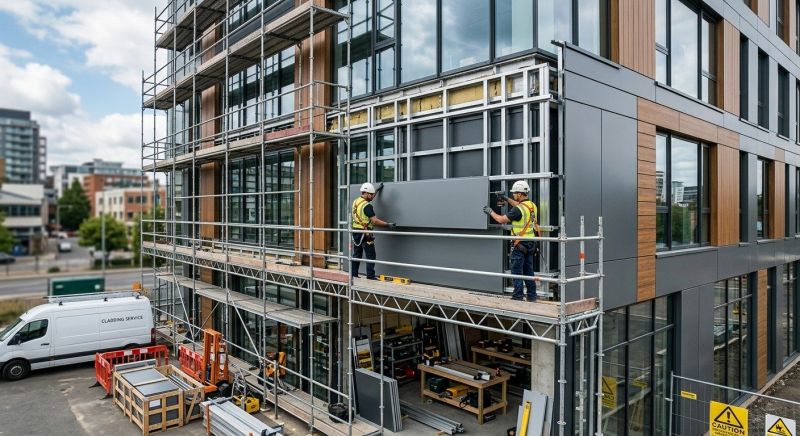 Facade Cladding Installation in Dunlap, TN
