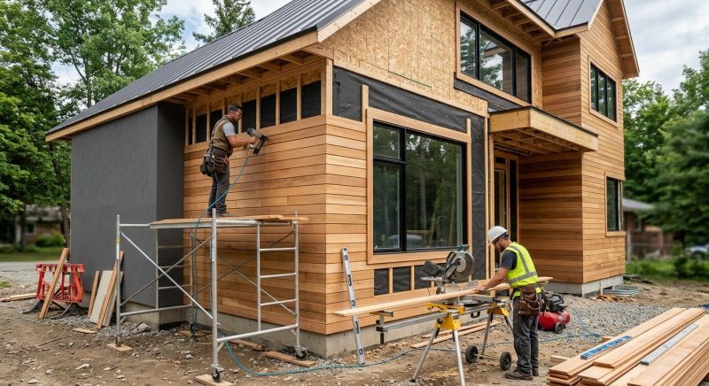 Faux Wood Siding Installation in Grundy County, TN
