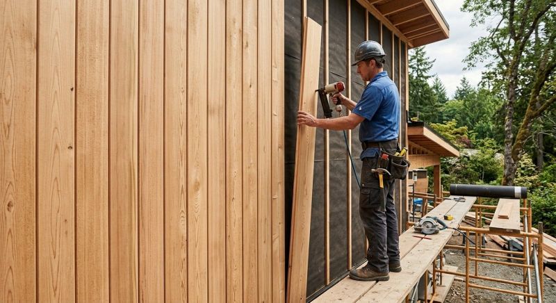 Faux Wood Siding Installation in Signal Mountain, TN