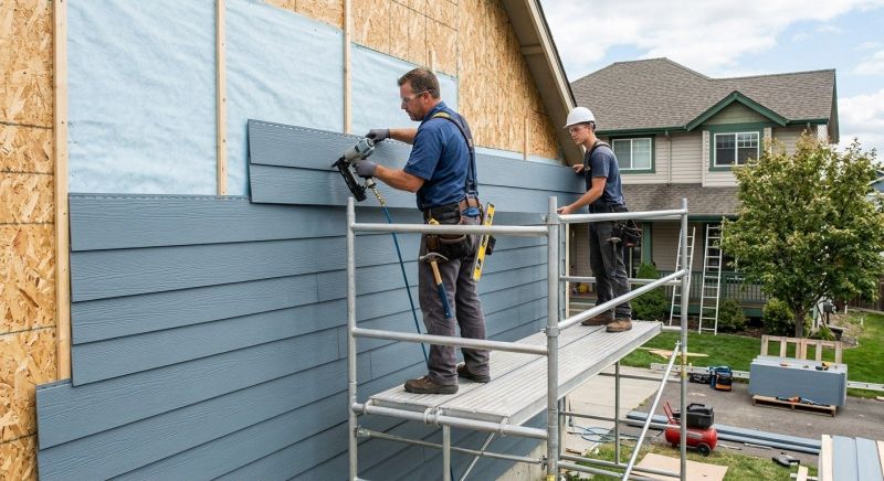 Fiber Siding Installation in Marion County, TN