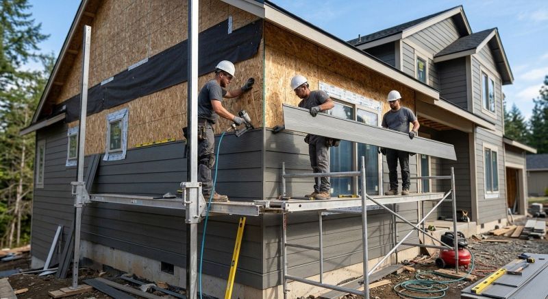 Fiber Siding Installation in Sequatchie County, TN