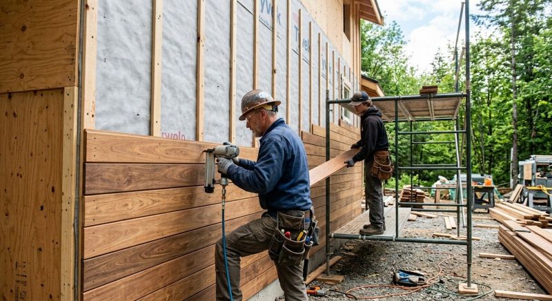 Hardwood Siding Installation in Harrison, TN