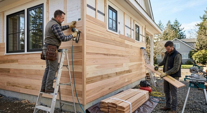 Hardwood Siding Installation in Hixson, TN