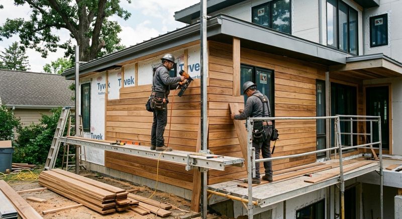 Hardwood Siding Installation in Dunlap, TN
