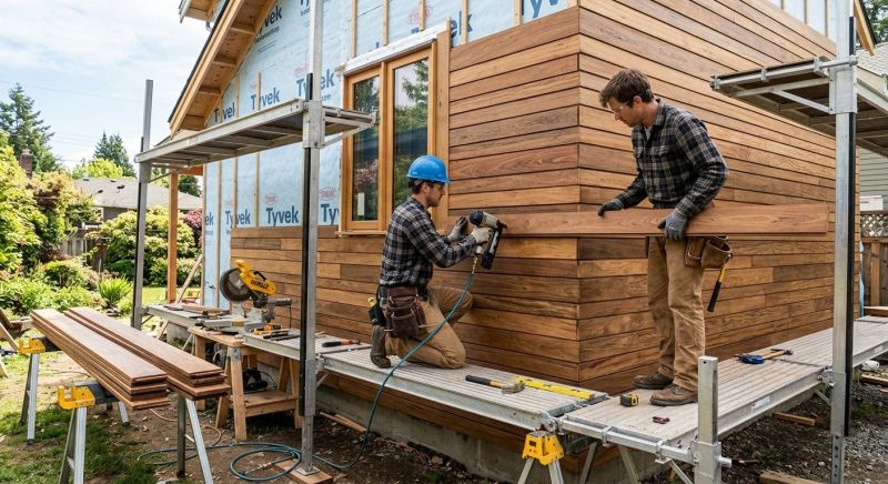 Hardwood Siding Installation in Rhea County, TN