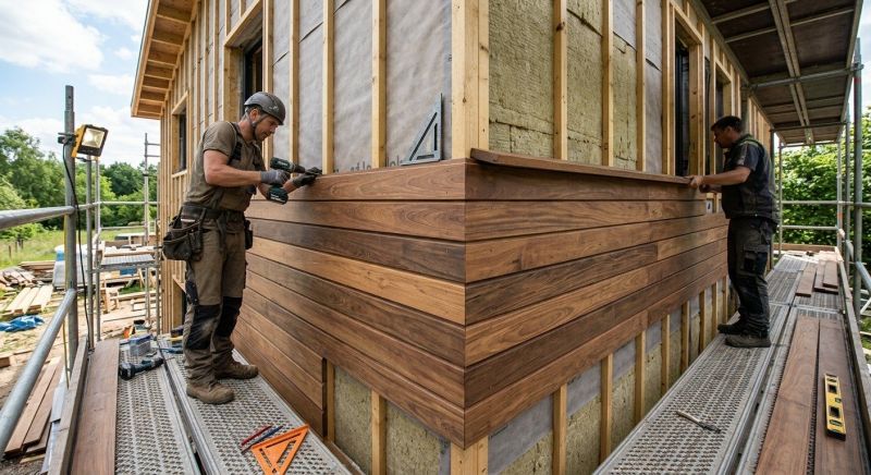 Hardwood Siding Installation in Van Buren County, TN