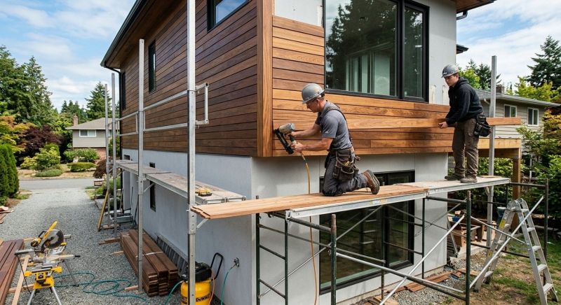Hardwood Siding Installation in Whitwell, TN