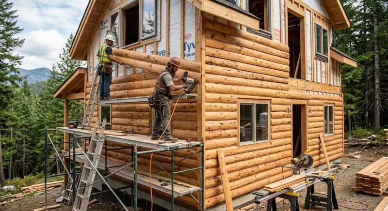 Log Siding Installation in Rhea County, TN