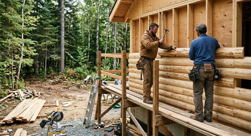 Log Siding Installation in Whitwell, TN