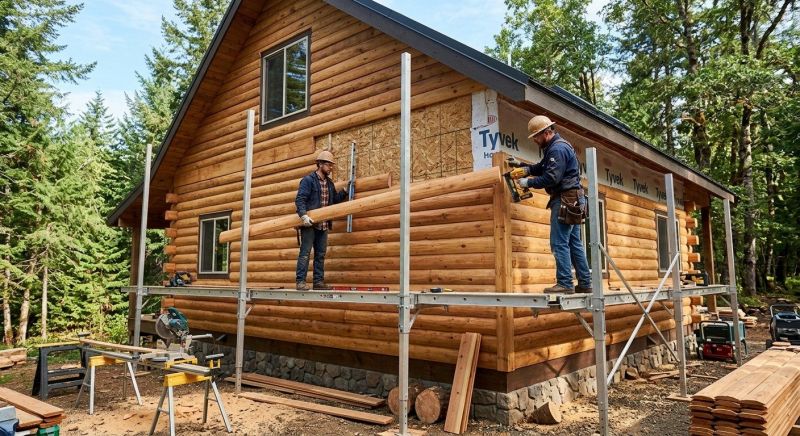 Log Siding Replacement in Dunlap, TN