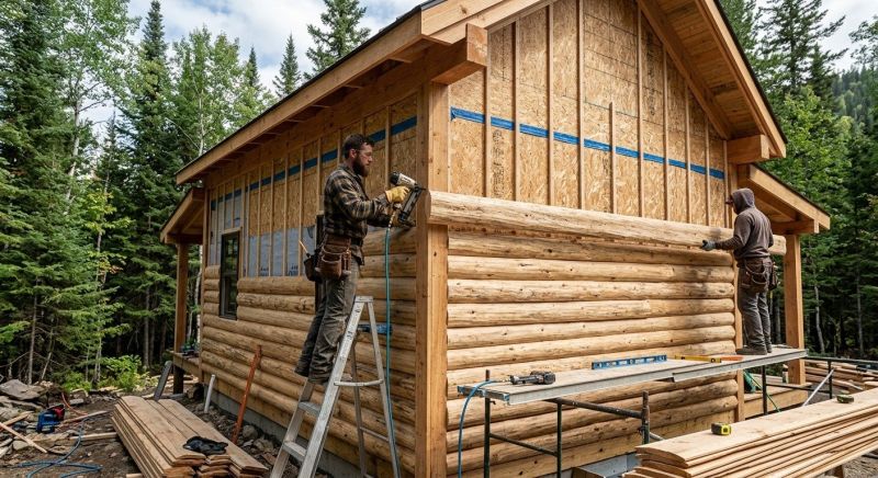 Log Siding Replacement in Dunlap, TN