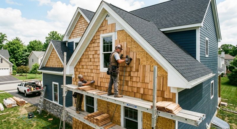 Shake Siding Installation in Dunlap, TN