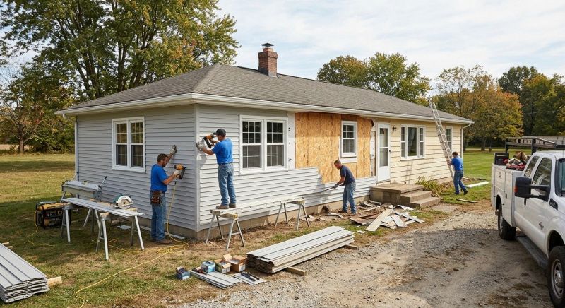 Siding Replacement in Van Buren County, TN