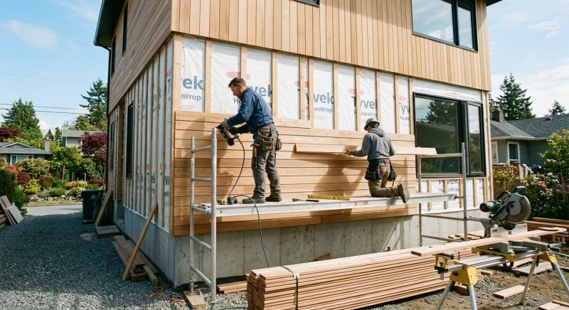 Wood Cladding Installation in Grundy County, TN
