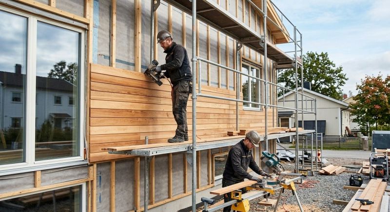 Wood Cladding Installation in Van Buren County, TN
