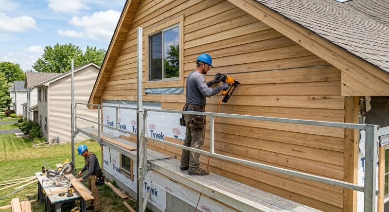 Wood Siding Installation in Grundy County, TN