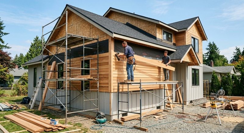 Wood Siding Installation in Harrison, TN