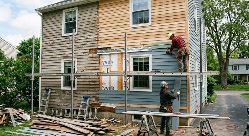 Wood Siding Installation in Marion County, TN