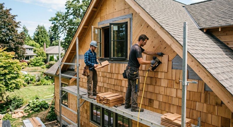 Wood Siding Installation in Signal Mountain, TN