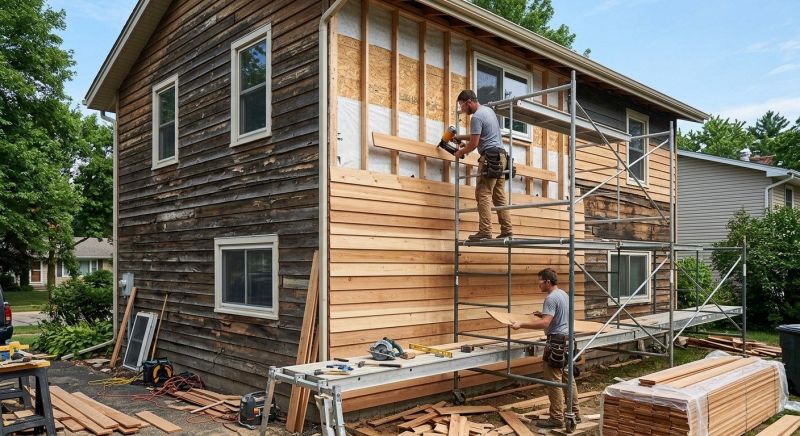Wood Siding Replacement in Harrison, TN