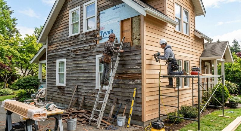 Wood Siding Replacement in Hixson, TN