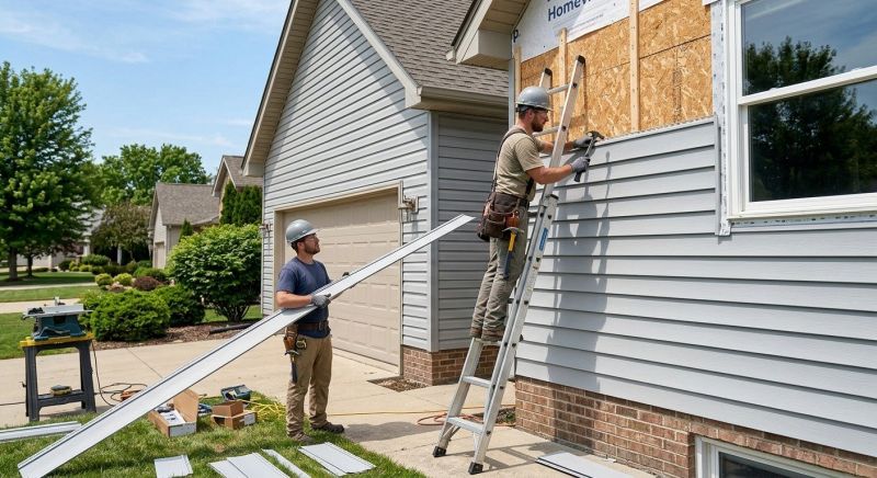 Residential Siding Installation
