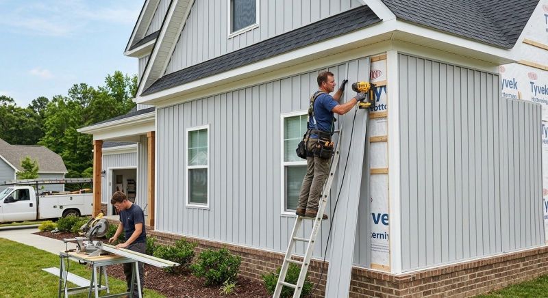 Vertical Siding Replacement
